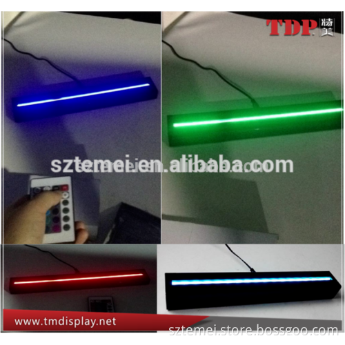 led signs acrylic base acrylic led sign base led acrylic base RGB Multiple Color Changing Customized Acrylic Lit LED Sign Base